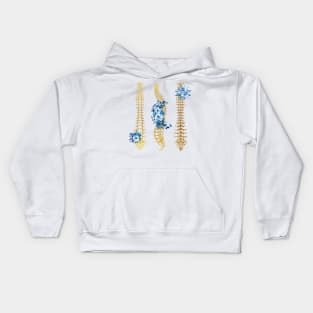 Human Spine Kids Hoodie